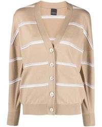 Lorena Antoniazzi - Gestreifter Cardigan - Lyst