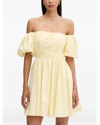 Morgan - Rilou Off-Shoulder Draped Mini Dress - Lyst