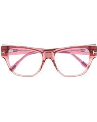 Tom Ford - Ft5745B Brille Mit Eckigem Gestell - Lyst