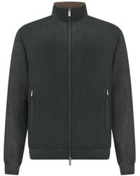 Paul & Shark - Veste En Laine À Fermeture Zippée - Lyst