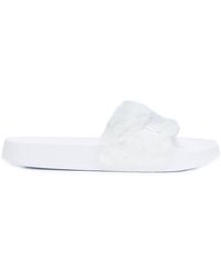Fenty Fenty Puma X Rihanna Slides In Pink Lyst Fenty Fenty Puma X Rihanna Slides In Pink Lyst