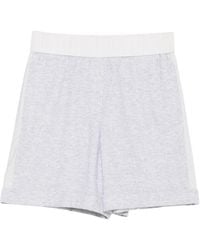 Peserico - Side-Stripe Shorts - Lyst