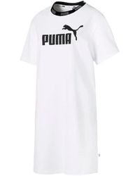 PUMA - Amplified Logo Detail Dress - Lyst