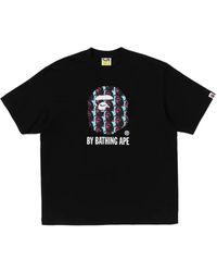 A Bathing Ape - Ape Head-Print Cotton T-Shirt - Lyst