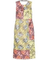 ALÉMAIS - Vestido sin mangas con diseño patchwork - Lyst