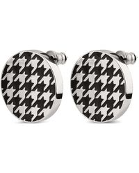 Luhta - Ohrstecker Mit Hahnentrittmuster - Lyst