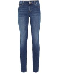 Philipp Plein - Logo-Appliqué Skinny Jeans - Lyst