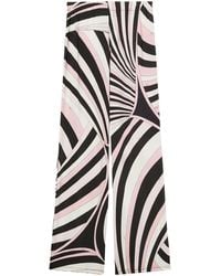 PUCCI - Iride-Print Straight-Leg Trousers - Lyst