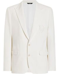 Dolce & Gabbana - Einreihiges Sakko mit Stickerei - Lyst