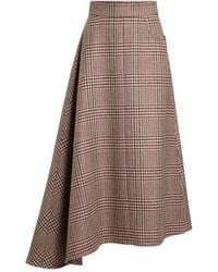 Patou - Asymmetrischer Midirock - Lyst