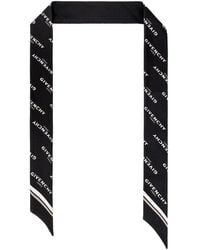 Givenchy - Logo-Pattern Silk Scarf - Lyst