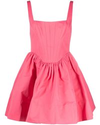 STAUD - Flared Mini-Jurk - Lyst