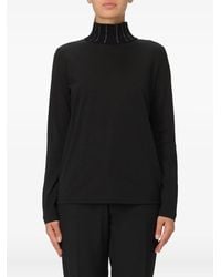 Fabiana Filippi - Roll-Neck Ribbed-Knit Jumper - Lyst