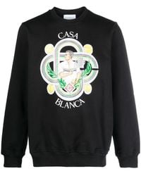 CASABLANCA - Le Joueur Sweatshirt - Lyst