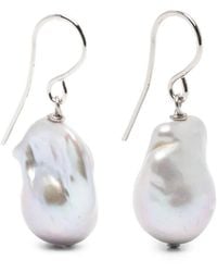 Jil Sander - Grainy Pearl Earrings - Lyst