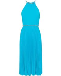 Nissa - Pleated Midi Dress - Lyst
