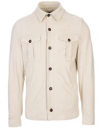 KIRED - Flap-Pocket Overshirt - Lyst