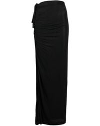 GAUGE81 - Black Hania Maxi Skirt - Women's - Cupro/elastane - Lyst