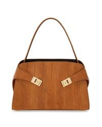 Ferragamo - Medium Hug Top-Handle Shoulder Bag - Lyst