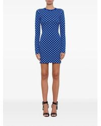 Givenchy - Star-pattern Jacquard Fitted Dress - Lyst