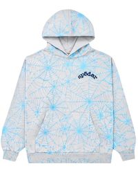 Sp5der - Logo-Print Hoodie - Lyst