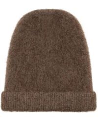 Maison Margiela - Four Stitches Brushed-Finish Beanie Hat - Lyst