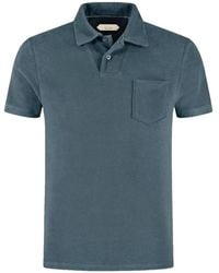 Aurélien - Camisa Con Bolsillo En El Pecho Y Manga Corta - Lyst