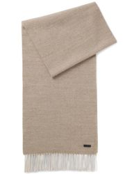 BOSS - Double-Faced Scarf - Lyst