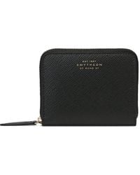Smythson - Portafoglio Panama Con Zip - Lyst