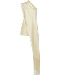 ‎Taller Marmo - Berenson Draped Fringe Dress - Lyst