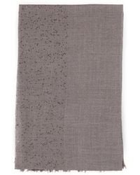 Faliero Sarti - Sequin-Embellished Fringed Scarf - Lyst