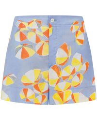 Moschino - Printed Shorts - Lyst