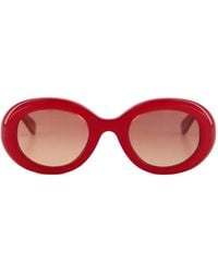 Emmanuelle Khanh - Queen Round-Frame Tinted Sunglasses - Lyst