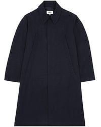 MM6 by Maison Martin Margiela - Single-breasted Trench Coat - Lyst