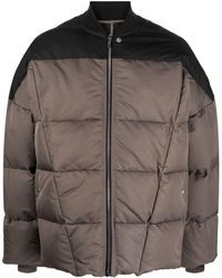 Rick Owens - Quilted Padded Flight Jacket - Lyst