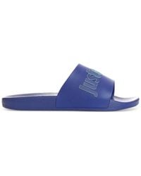 Just Cavalli - Logo-Print Slides - Lyst