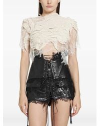 DREAMING ELI - Lady-In-Waiting Lace Top - Lyst