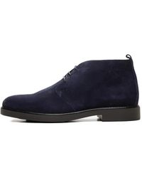 Poche Paris - Lace-Up Suede Loafers - Lyst
