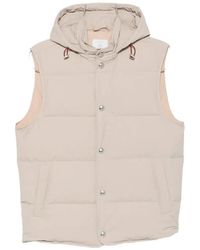 Eleventy - Quilted Hooded Gilet - Lyst