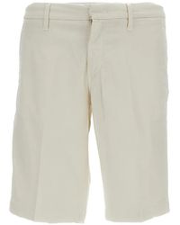 Fay - Belt-Loop Chino Shorts - Lyst