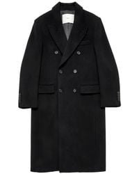 DUNST - Double-Breasted Tailored Coat - Lyst