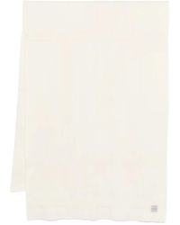 TOTEME - Wool Monogram Scarf - Lyst