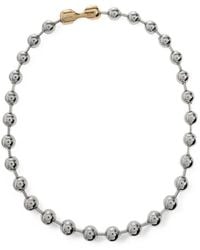 MM6 by Maison Margiela - Ball-Chain Necklace - Lyst