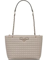 Guess - Nadira Quilted Shoulder Bag - Lyst