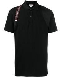 Alexander McQueen Harness Polo Shirt - ブラック