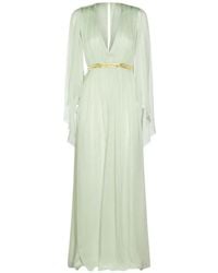 Alberta Ferretti - Shoulder-Revealing Gown - Lyst