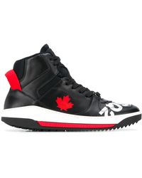 dsquared high top sneakers