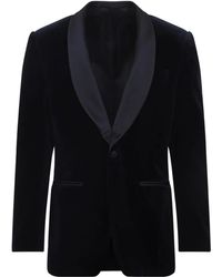 Canali - Cotton Blazer - Lyst