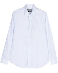 Canali - Camisa con motivo en jacquard - Lyst