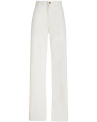 Etro - Jeans larghi bianco - Lyst